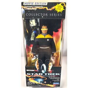 Playmates Star Trek Collector Series Movie Edition LT CMDR GEORDI LAFORGE, New!